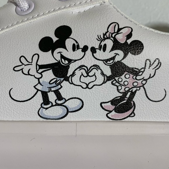 Ground Up Disney Mickey & Minnie Mouse Court Low Top Sneakers-Size 7 NWT - Picture 12 of 16